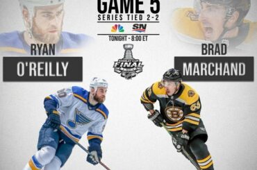 Tous à égalité avant le cinquième match, ce soir! Qui prenez-vous, @stlouisblues ou @nhlb ...