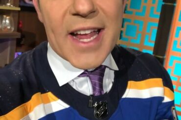 @bravoandy avec un message spécial pour ses @stlouisblues! #StanleyCup Confidenti ...