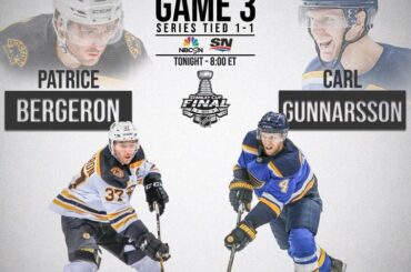Tout le carré que la série se déplace à Saint-Louis! Qui prenez-vous dans le troisième match, @nhl ...