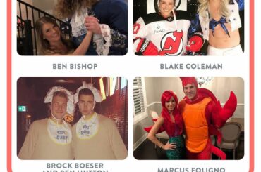 Les joueurs de la ligue ont tout mis en œuvre pour remporter le prix du meilleur costume d'Halloween! V ...