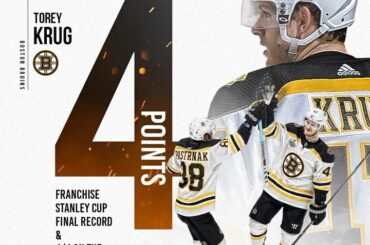 Au cas où vous auriez besoin d'un rappel, @krugtorey et les @nhlbruins ne jouaient pas ...