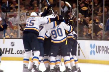 60 minutes ne suffisaient pas pour séparer les @stlouisblues et les @nhlbruins le mercredi ...