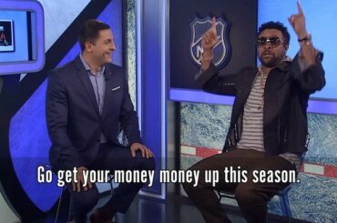 M. Boombastic lui-même, @direalshaggy, rejoint @itsmearthurkade le #NHLCelebrityWr ...