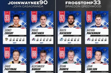 Normalement, @cradnec et @ mackinnon29 jouent sur la même ligne, mais demain, ils vont ...