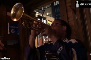 Oh oui, la trompette a été apportée. #StanleyCup #MyPlayoffsMoment
(@stlblue ...