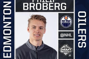 Les @edmontonoilers sont fiers de sélectionner @philipbrobergg avec le choix n ° 8! #NHLDra ...