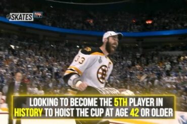 42 ans et toujours en forme, le capitaine de @nhlbruins @ zeechara33 est vraiment som ...