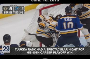 Ce sera # Game7 pour toutes les billes mercredi, alors que les @NHLBruins émergent de S ...