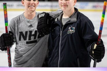 Harrison Browne est le premier athlète professionnel transgenre au hockey. Elliot ...