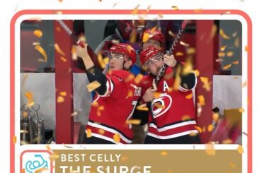 Les @nhlcanes ont conquis le monde du hockey cette saison avec le Best Celly in ...