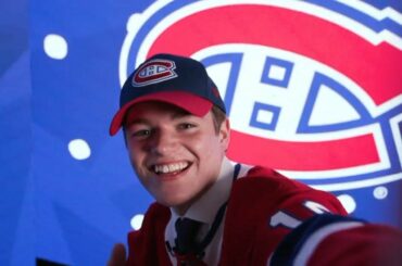 De nouveaux fils bleu, blanc et rouge qui vous vont bien, @colecaufield! #NHLDraft ...