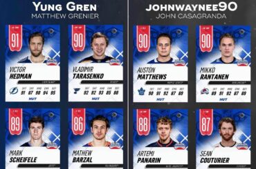 Victor Hedman pourrait bien avoir les mains pleines de la première ligne d'Artemi Pana de JohnWayne ...