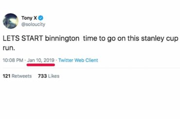  #StanleyCup #MyPlayoffsMoment (TW / soIoucity) ...