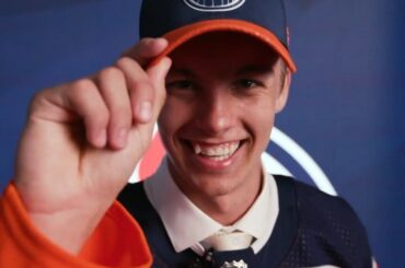 @philipbrobergg, le plus récent membre des @edmontonoilers! #NHLDraft ...