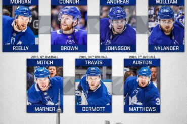 On pourrait dire que les @mapleleafs ont récemment remporté un certain succès dans le #NHLDraft ...
