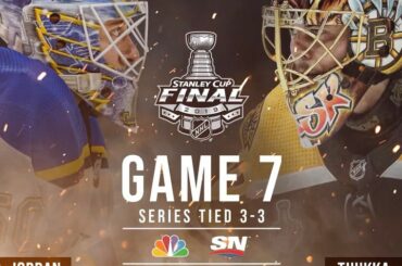 UN. PLUS. JOURNÉE.
# Game7 Mercredi à 8h00 HE sur @nhlonnbcsports et @sportsnet # ...