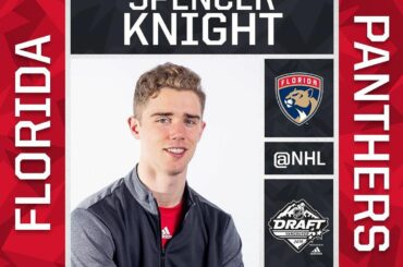 À la 13ème place du #NHLDraft, les @flapanthers prennent @ slknight35! ...