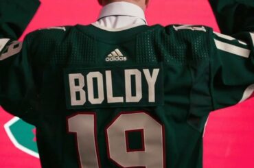 @mattboldy est pressenti pour faire partie du @minnesotawild! #NHLDraft ...