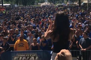 St. Louis - si prêt à être si fort. Le jeu 6 est pour bientôt. #Coupe Stanley...