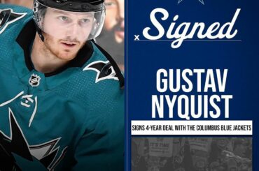 Prépare le canon! Gustav Nyquist se dirige vers le @bluejacketsnhl. #NHLFreeAgency ...