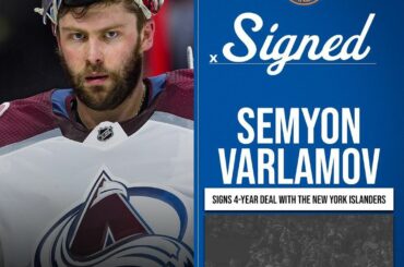 Les @ny_islanders ont signé un contrat de quatre ans avec Semyon Varlamov! #NHLFreeAgency ...