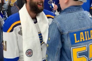 Ce ne serait pas une soirée #StanleyCup sans Laila. ...
