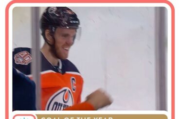Les fans ont décidé! Le score scandaleux entre les jambes de @ mcdavid97 était le Go ...