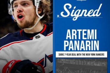 Le Breadman Cometh! @artemiypanarin est officiellement membre des @nyrangers. ...