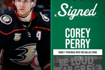 Les @dallasstars ajoutent un autre vétéran à Corey Perry, auteur de 30 buts à 30 buts! #N ...
