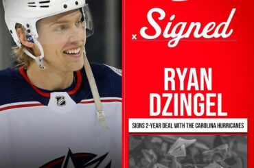 @ryan_dzingel est le plus récent membre des @nhlcanes! #NHLFreeAgency ...