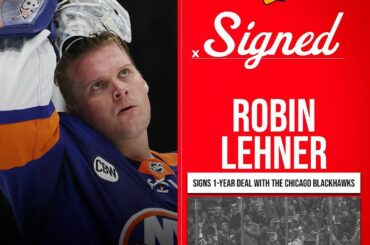 Les @NHLBlackhawks ont ajouté le gagnant du trophée commémoratif Bill Masterton @robinlehner ...