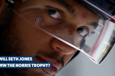 Une grande question se pose à @seth_jones du @bluejacketsnhl cette saison .....