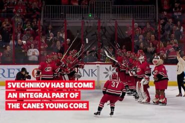 @ andrei_svechnikov37 impressionné en tant que recrue! Que peut le @canes forward compl ...