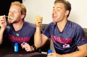 Bubble soufflant champions, haut la main. # 31in31 (: @coloradoavalanche) ...