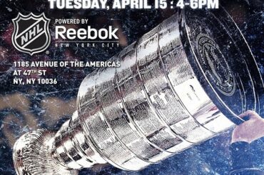 À New York aujourd'hui? Planifiez votre journée en conséquence - la #StanleyCup sera exposée à ...