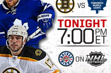 Qui gagne ce soir? Répondre avec ou. #BOSvsTOR ...