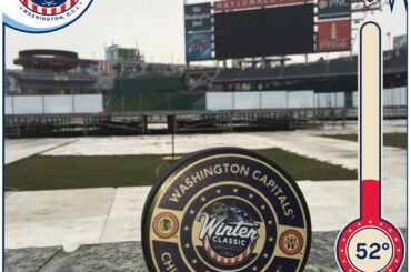 Il peut y avoir des gouttes de pluie aujourd'hui au @Nationals Park, mais dans 8…