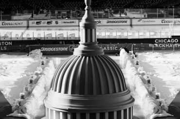 C'est ici. Le LNH Bridgestone 2015 #WinterClassic.
Photo de @jasonmpeterson ...