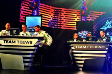 C'est intense. #TeamToews #TeamFoligno ...