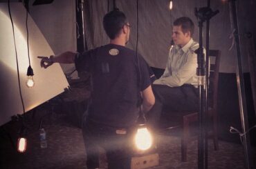 . @ AGally94 se prépare pour l'heure avec #TSN. #nhlprospects #nhlcombine ...