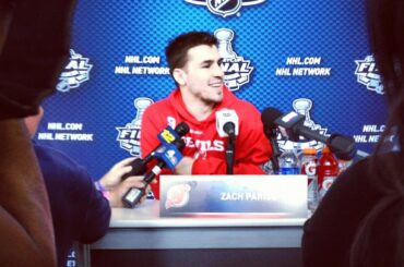 Le capitaine Parise répond aux questions des médias. #NJDLAK ...