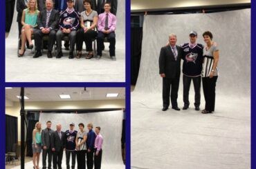 Deuxième choix, Ryan Murray et sa famille. #NHLDraft ...