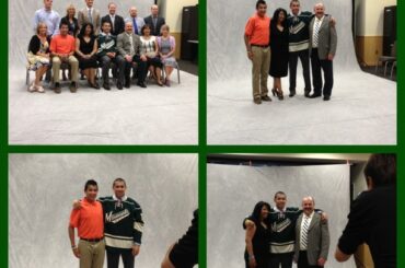 Septième au total, Matt Dumba, profitant de ses photos de famille. #NHLDraft ...