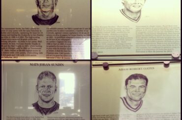 Les plaques 2012 #HHOF sont en place ....