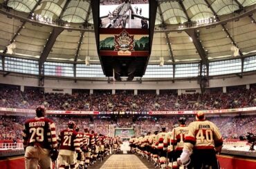 La grande entrée #HeritageClassic ...
