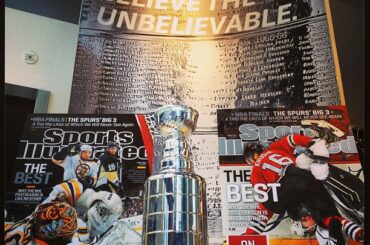Sur les couvertures de cette semaine @SportsIllustrated ... #BecauseItsTheCup #CHIvsLAK #PITvsBO ...