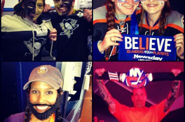 Doubler le problème, barbes et Mohawks en séries éliminatoires. #LetsGetWeird #PITvsNYI ...
