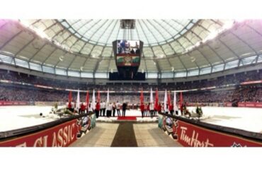 Fin d'une belle soirée à BC Place. #HeritageClassic ...