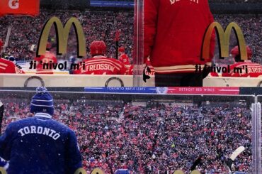 Troisième période, adossé au mur. #WinterClassic ...