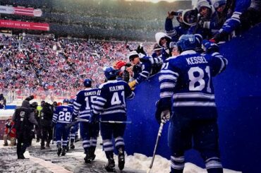 De @torontomapleleafs aux fans #WinterClassic ....